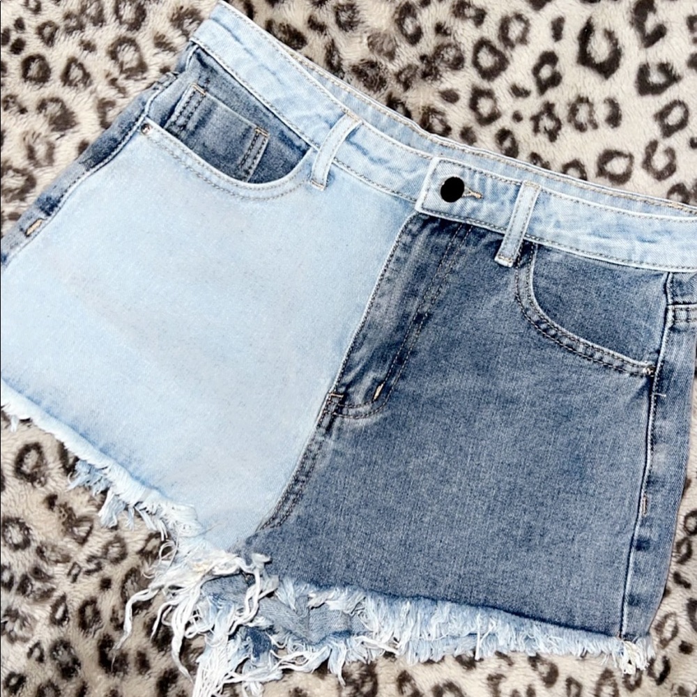 SHEIN denim shorts